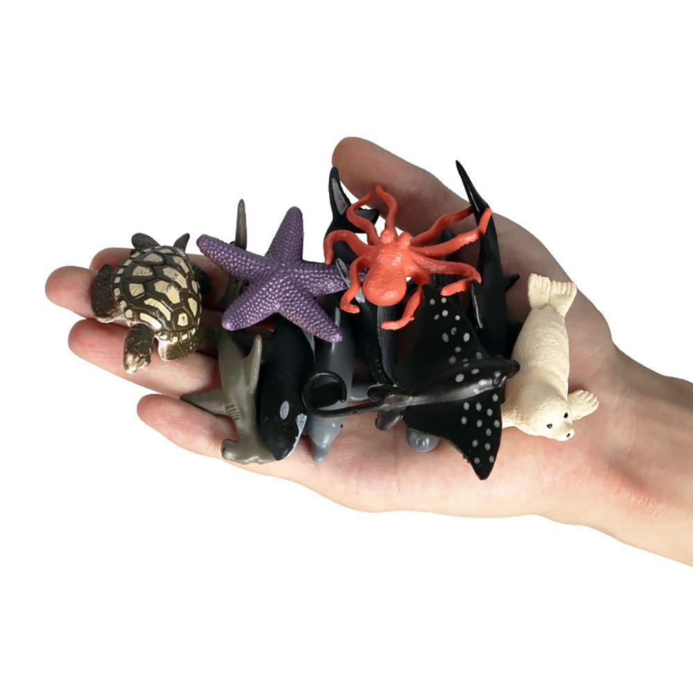 Set 12 Mô Hình Chủ Đề Biển Cả Rùa Biển Giáo Dục Sớm Cho Bé