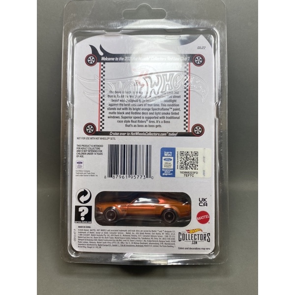 Hot Wheels - RLC Ford Mustang Boss - Xe mô hình tỉ lệ 1/64