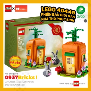 [RẺ VÔ ĐỊCH] LEGO LIMITED 40449 NHÀ THỎ PHỤC SINH Easter Bunny House 0937BRICKS