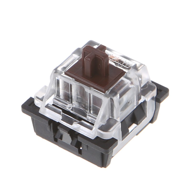 10Pcs 3 Pin KeyCaps Brown Mechanical Keyboard Switch for Cherry MX Keyboard