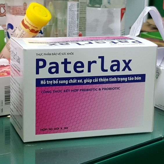 CỐM PATERLAX – BỔ SUNG CHẤT XƠ GIÚP GIẢM TÁO BÓN, HẤP THU DINH DƯỠNG CHO TRẺ VÀ PHỤ NỮ CÓ THAI (30 GÓI)
