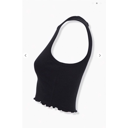 Áo croptop sát nách 3 lỗ xoăn lai 3 màu vnxk | BigBuy360 - bigbuy360.vn