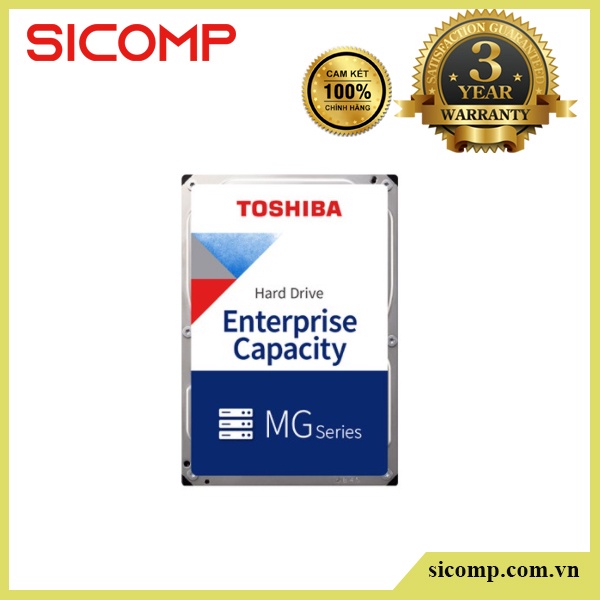 Ổ cứng HDD Toshiba 3.5" NEARLINE 10TB 7200rpm 256MB Sata