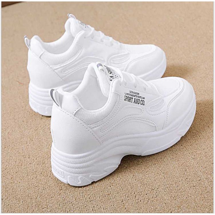 (VIDEO thật) Giày thể thao nữ độn đế 6 cm siêu cao Andco siêu nhẹ