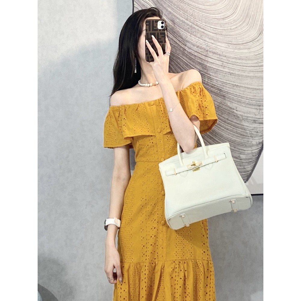 Váy đuôi cá nữ 💖FREESHIP💖 Đầm Đuôi cá  Họa Tiết đơn giản mặc trễ vai hay kéo lên đều được
