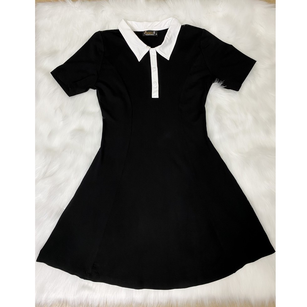 Váy Polo Nữ  Đầm Polo Chiết Eo Váy Cổ Bẻ Chất Cotton Cao Cấp Mềm Mát V2217-Candy Fashion | BigBuy360 - bigbuy360.vn