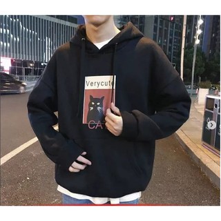 Áo hoodie cat tay dài_ FOX unisex