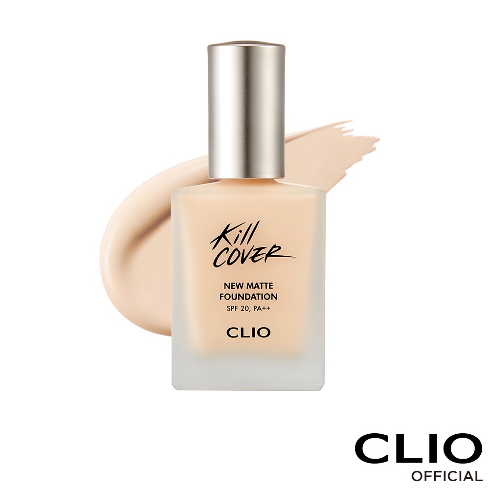 Kem nền CLIO New Matte SPF20 PA++ mini 15g dòng Kill Cover New tông lì cao cấp