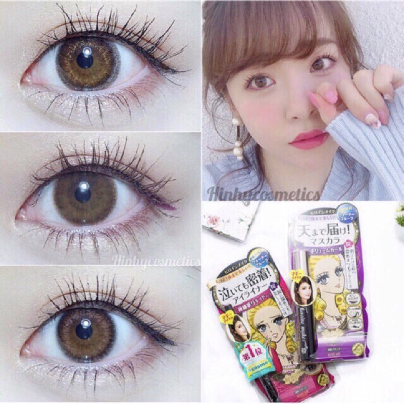 Tẩy Trang Mascara Kiss Me và Mascara Kiss Me Heroine Long and Curl Nhật Bản | BigBuy360 - bigbuy360.vn