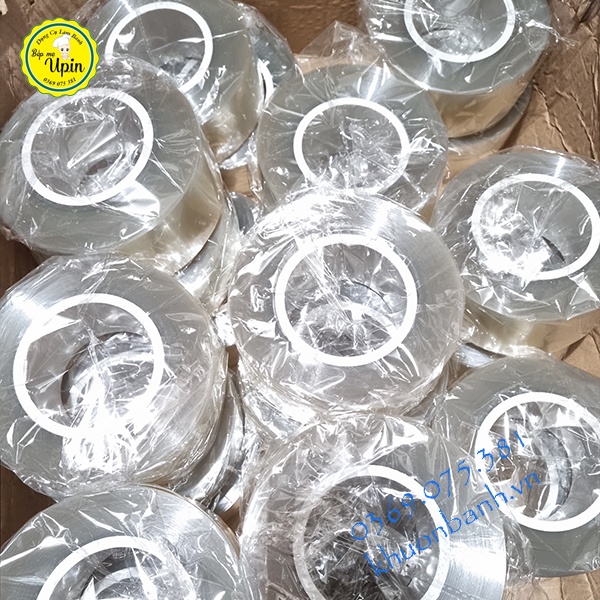 Cuộn mica 1kg dùng để viết chữ bánh rau câu/làm bánh mousse/bánh sinh nhật