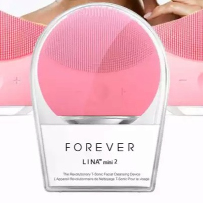 Máy rửa mặt Forever Lina Mini Tiện Dụng Máy Rửa Mặt Cầm Tay Rung Sóng Âm Gia Dụng