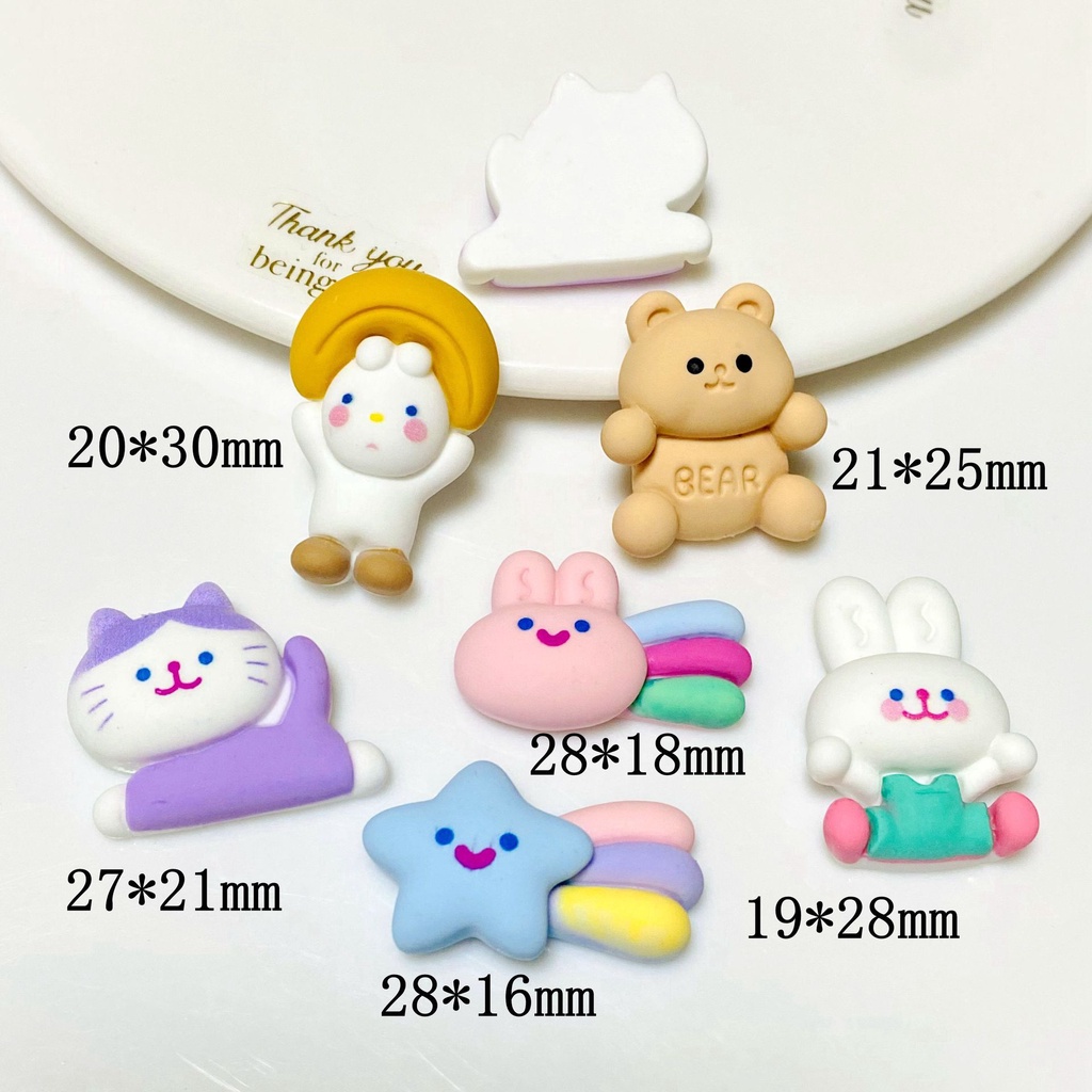 Miếng Dán Trang Trí Hình Cốc Nước Họa Tiết Hoạt Hình Dễ Thương DIY