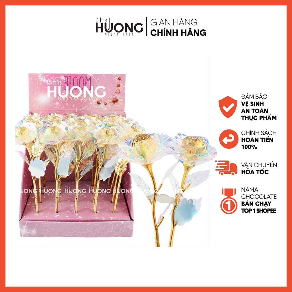 Socola Hoa Hồng - Chocolate Rose - Quà tặng người yêu / bạn gái nhân dịp kỉ niệm, tỏ tình