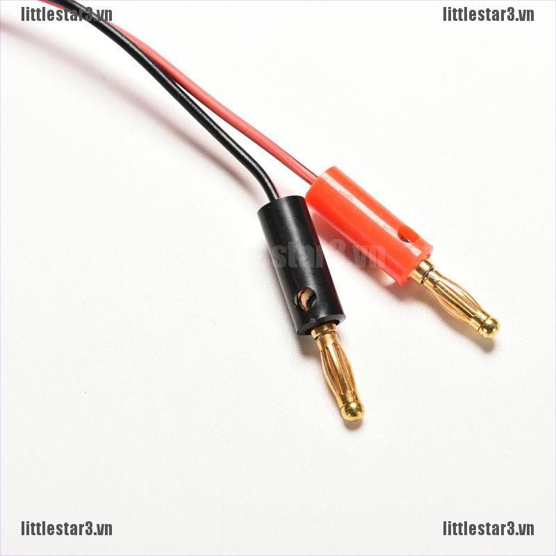 {NUV} 1 Pair Banana Plug To Test Hook Clip Probe Lead Cable For Multimeter new{CC}