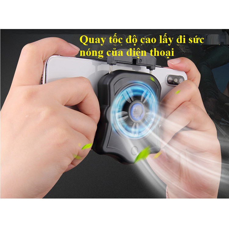 Quạt Tản Nhiệt Điện Thoại❤️FREESHIP❤️Quạt Tản Nhiệt Gaming Cho Điện Thoại P9 Làm Mát Cực Nhanh