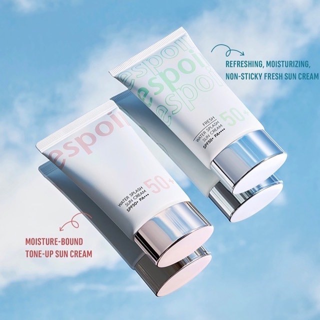 Set Kem Chống Nắng eSpoir Water Splash Sun Cream 60ml + 3 tuýp 20ml +4% phí shopee