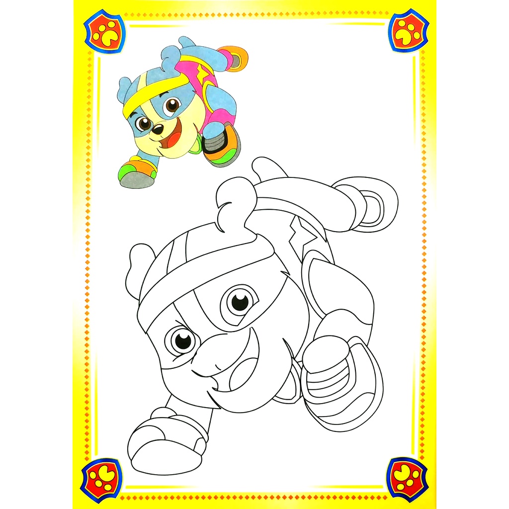 Sách Bé Yêu Tô Màu - Đội Chó Cứu Hộ Paw Patrol - Tập 2