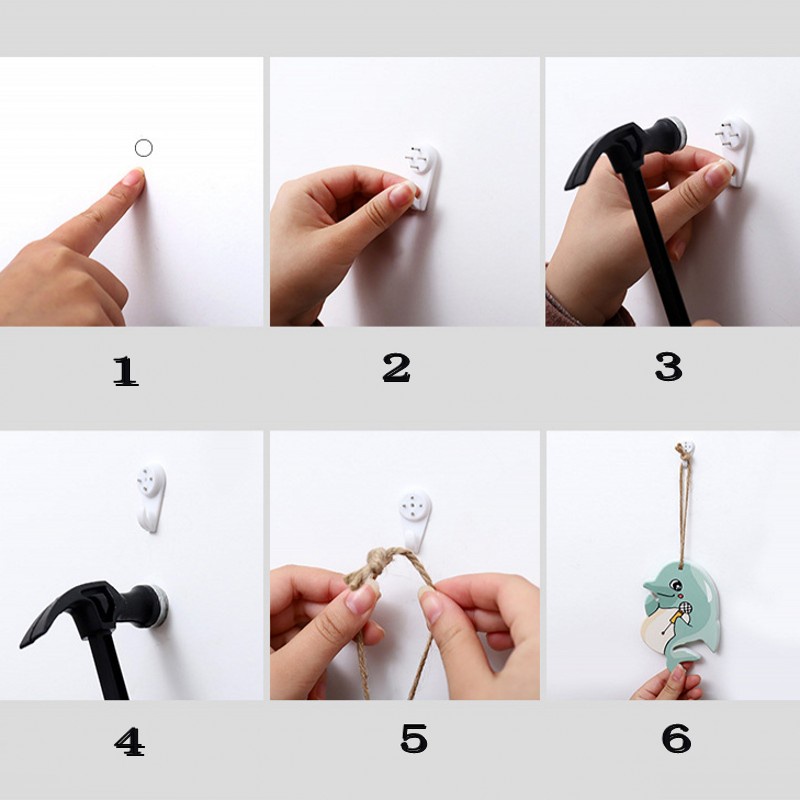 Móc treo khung ảnh gắn tường chịu lực nặng chất lượng cao