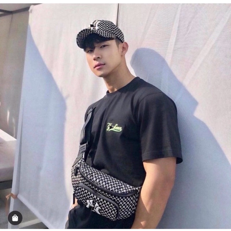 [Full Tag code] Túi bao tử mlb monogram hàng đẹp sẵn kho 3màu (clip thật)