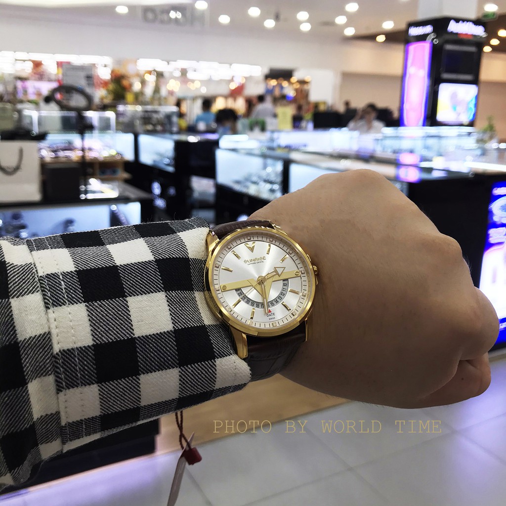 Đồng hồ nam Sunrise DM1116SWA full hộp, thẻ BH 3 năm, kính sapphire chống xước, chống nước | BigBuy360 - bigbuy360.vn