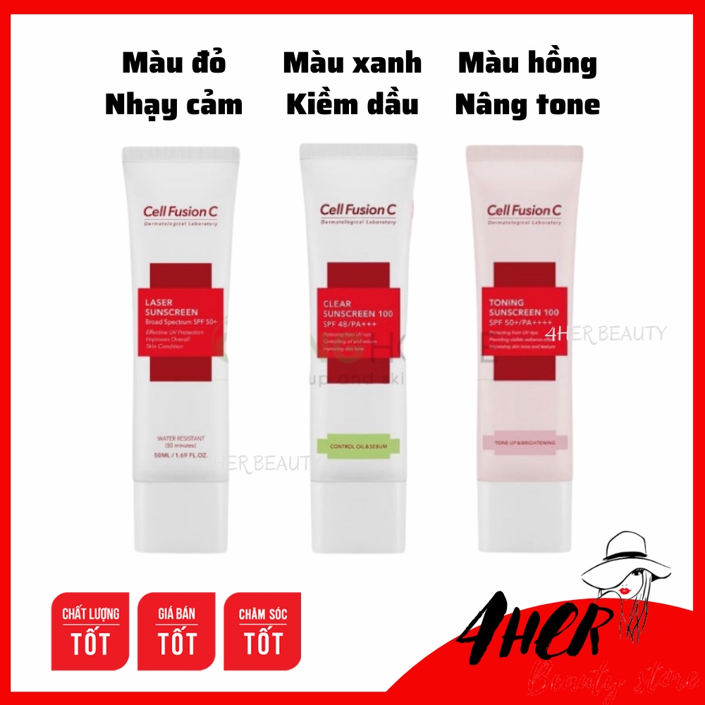 Kem chống nắng Cell Fusion C 50ml