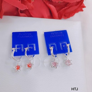 Bông tai trẻ em hình ngôi sao bạc ta