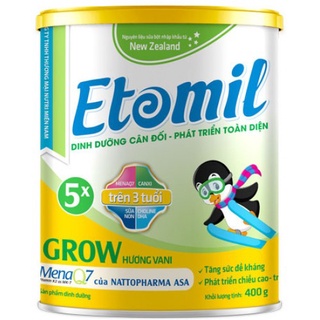 Sữa Etomil 5X Grow Lon 700gr - Giúp Bé Phát Triển Toàn Diện