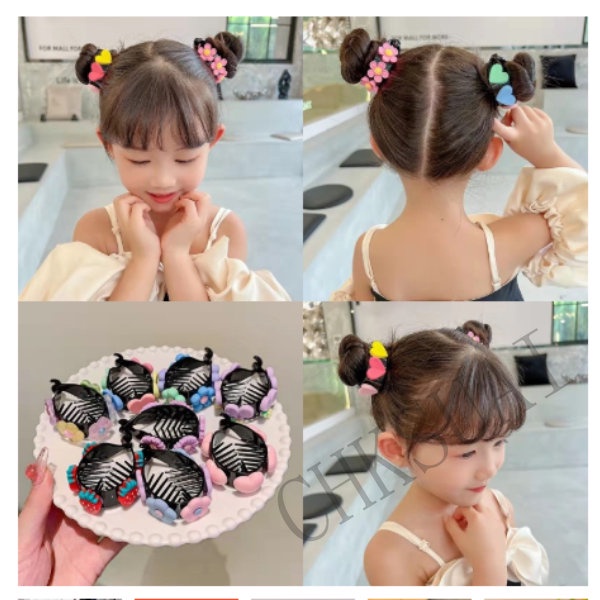 Kẹp Tóc Hoạt Hình Dễ Thương Cho Bé Gái
