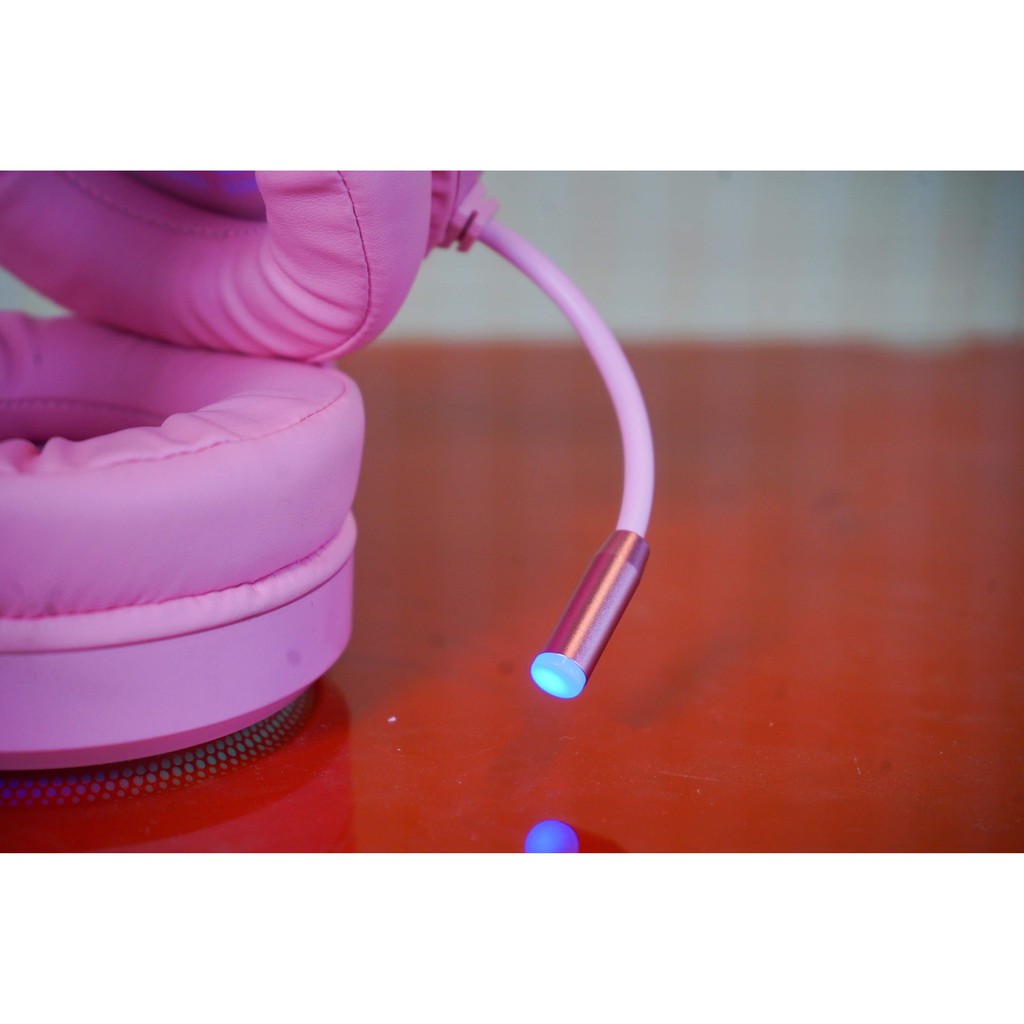 Tai nghe E-Dra EH412 Pro Pink led RGB, âm thanh 7.1 - Hàng chính hãng