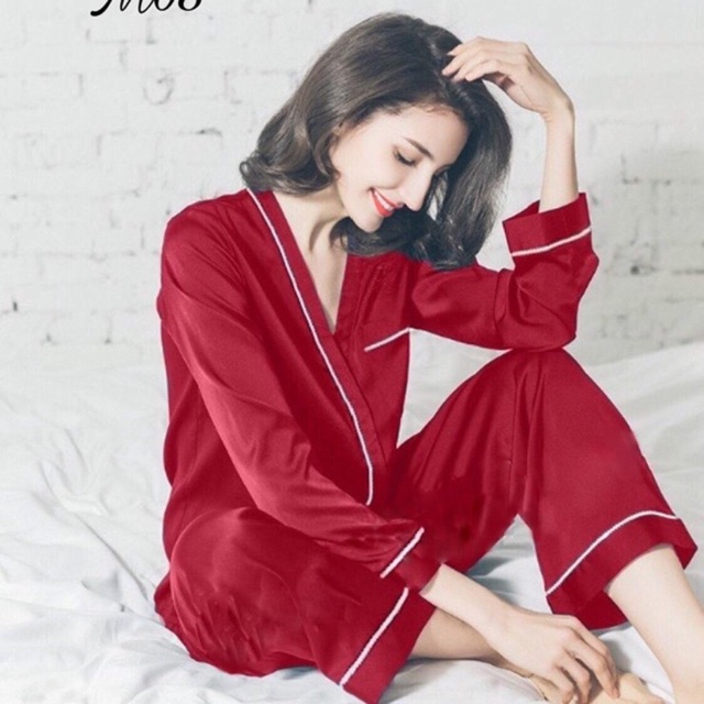 Bộ ngủ lụa cao cấp size S-XL
