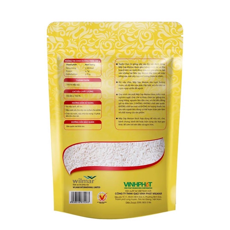 GẠO NẾP SÁP LONG AN  MEIZAN Sticky Rice