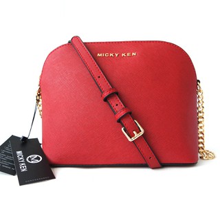 Túi đeo chéo da sần cao cấp hàng hiệu micky ken v501