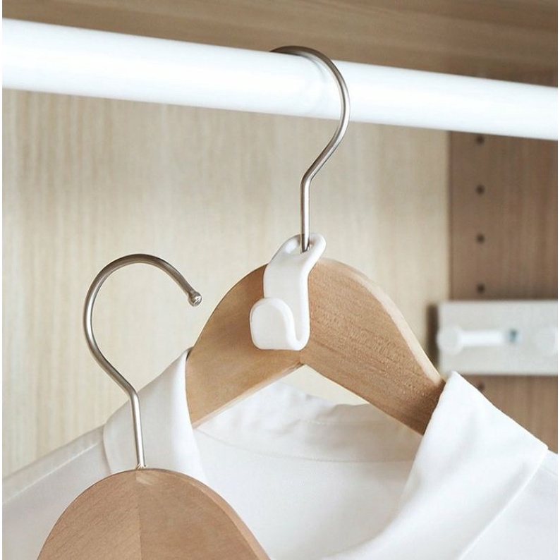 Đầu nối móc treo quần áo bằng nhựa đa năng