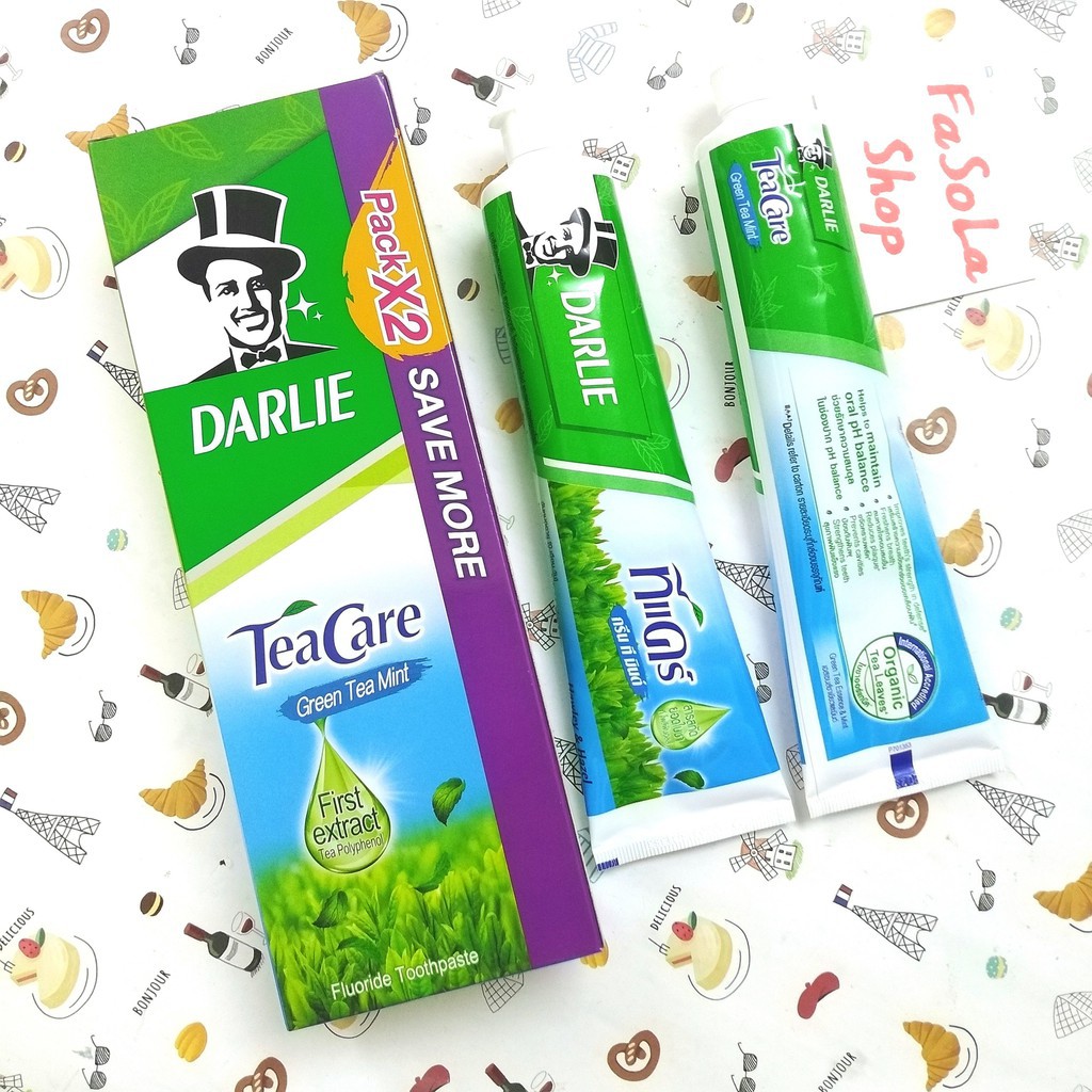Kem đánh răng ông già DARLIE Thái Lan chính hãng (Ông tây đen) 170gr