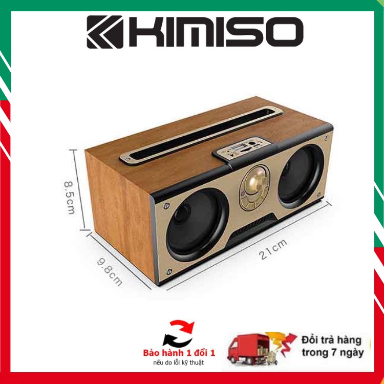 🚀Loa Bluetooth Kimiso K7🚀 Hàng Hót , Đèn Led ,Hỗ trợ cắm Thẻ Nhớ,USB/Full Phụ Kiện Bảo Hành 6 Tháng