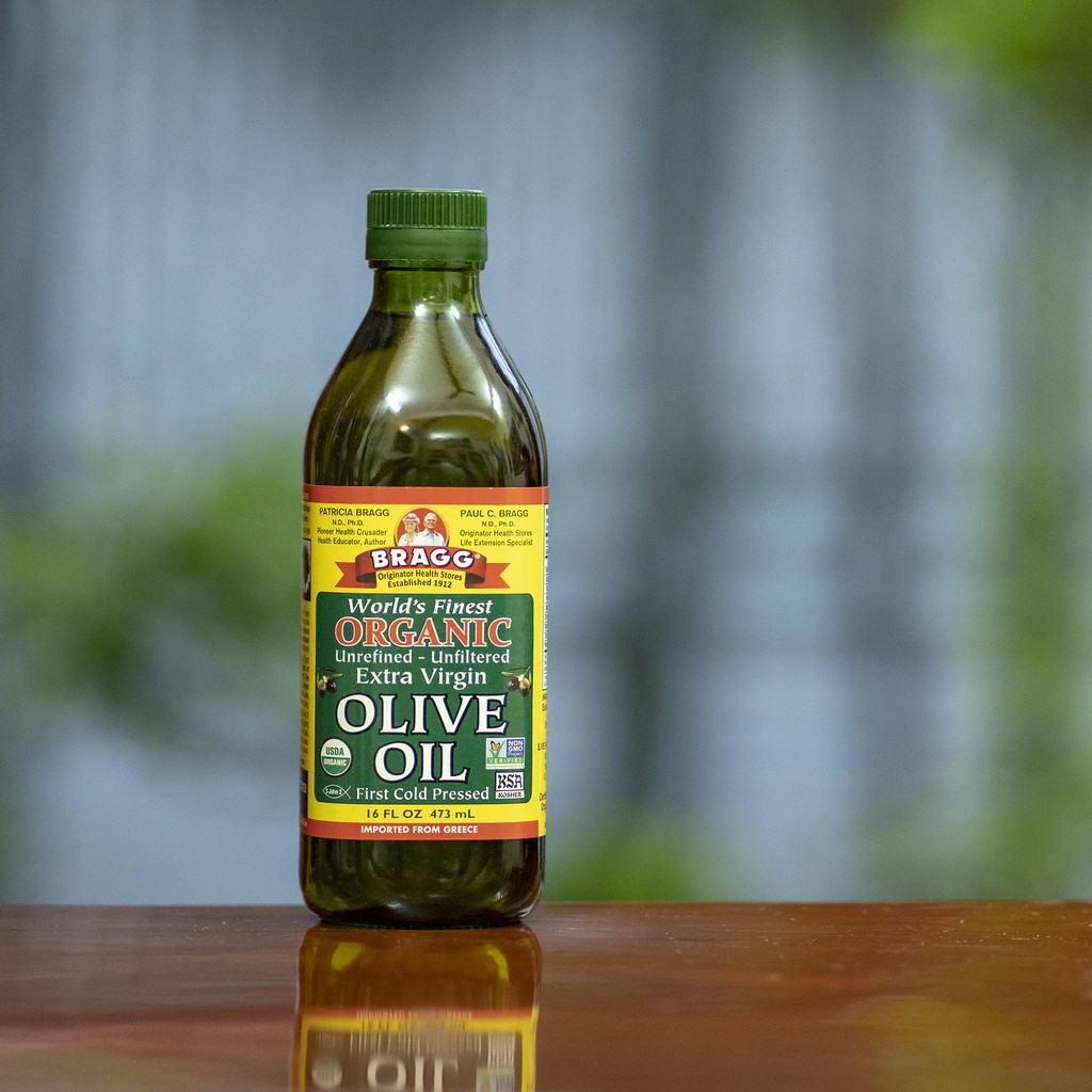 Dầu Olive Extra Virgin Hữu Cơ Bragg 473ml