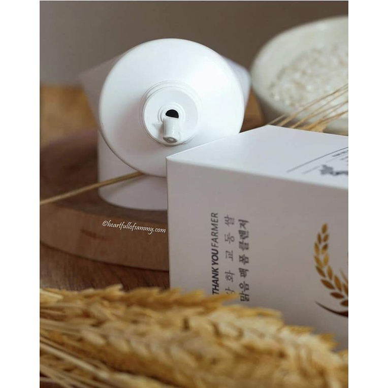 Mặt Nạ và Sữa Rửa Mặt Đất Sét 2 in 1 Thank You Farmer Rice Pure Clay Mask To Foam Cleanser