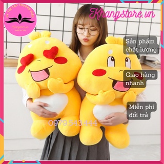  Gấu bông Qoobee ong vàng gối ôm thú nhồi bông nhiều cảm xúc chất liệu mềm mịn vải miniso 