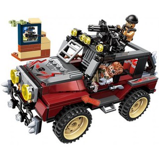 Đồ chơi lắp ghép xếp hình Qman 3203 - Xe Jeep Vũ Trang