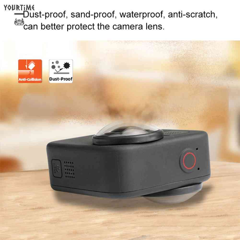 2 Nắp Ống Kính Chống Trầy Cho GoPro Max Action Camera