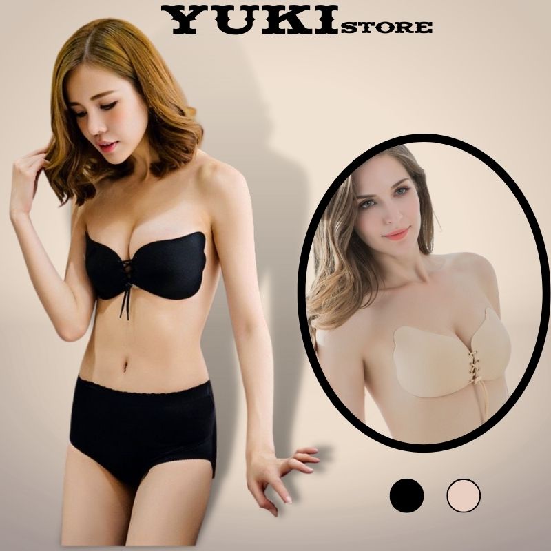 Áo Dán Ngực Cánh Tiên Dây Rút Tạo Khe Nâng Ngực YUKI STORE 0124