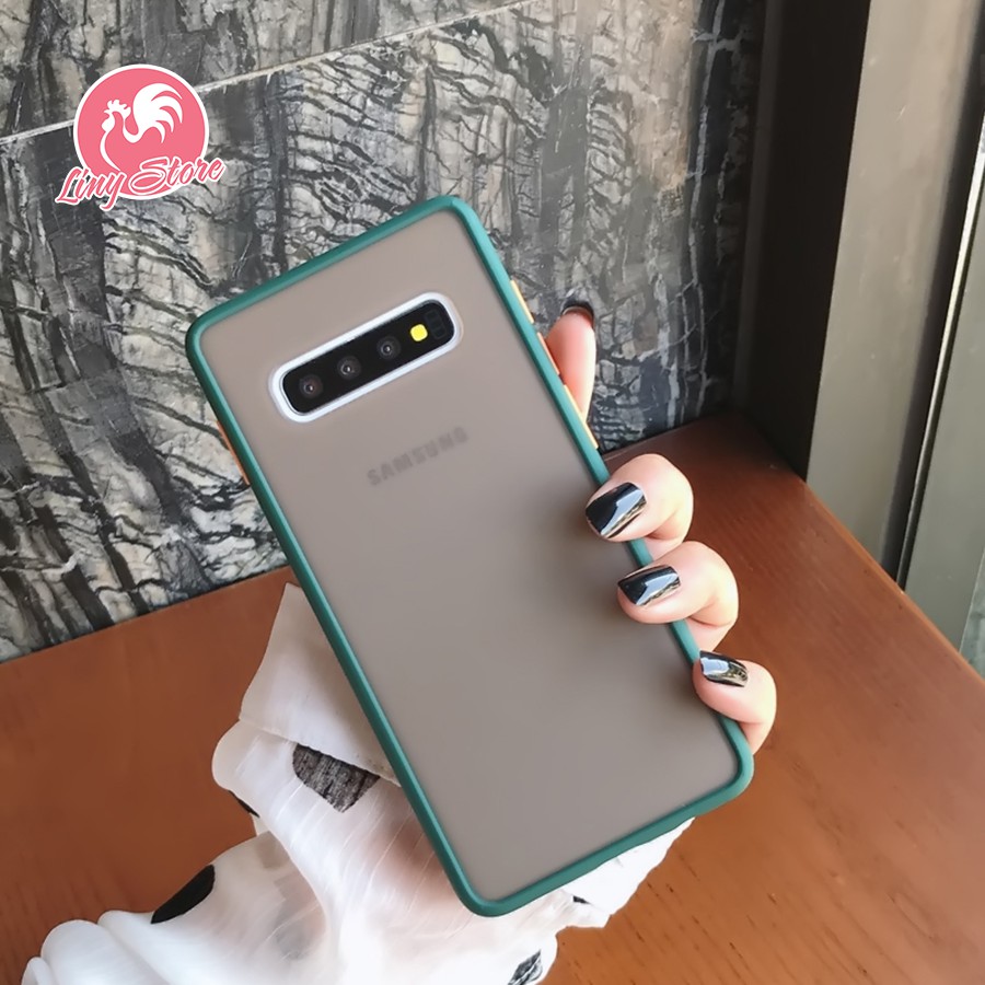 [ HOT 2020 - Xanh Midnight ] Ốp Lưng Nhám Chống Sốc, Chống Bám Vân Tay cho Samsung | BigBuy360 - bigbuy360.vn