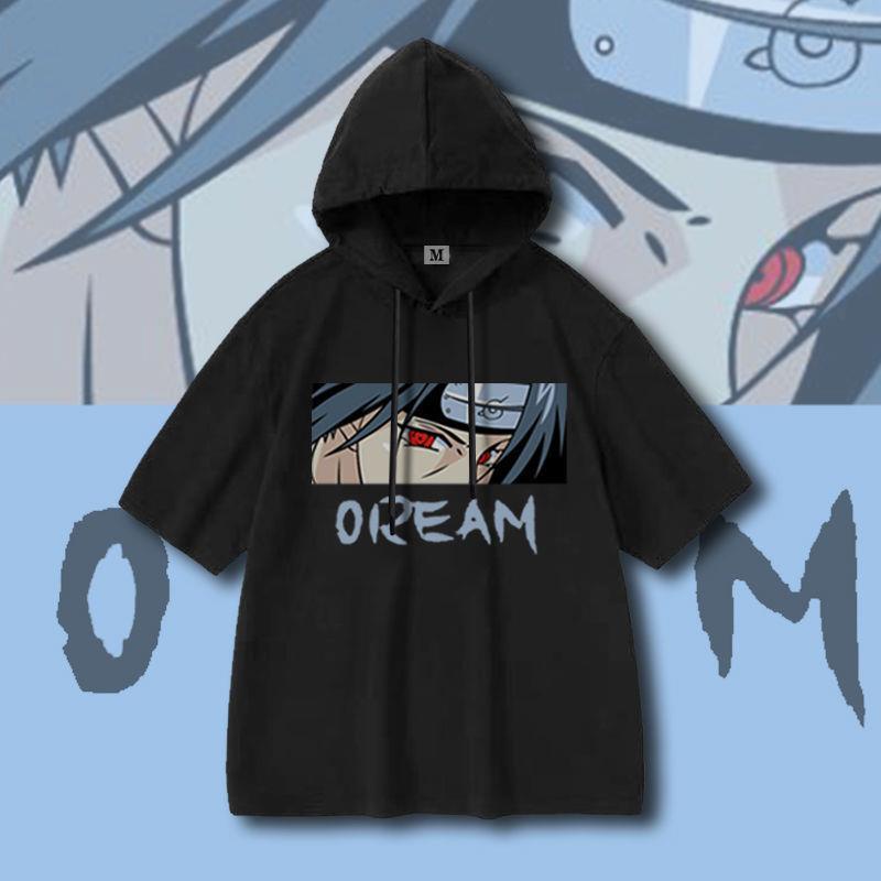 Áo Hoodie Ngắn Tay In Hình Naruto Thời Trang Cho Bé Trai