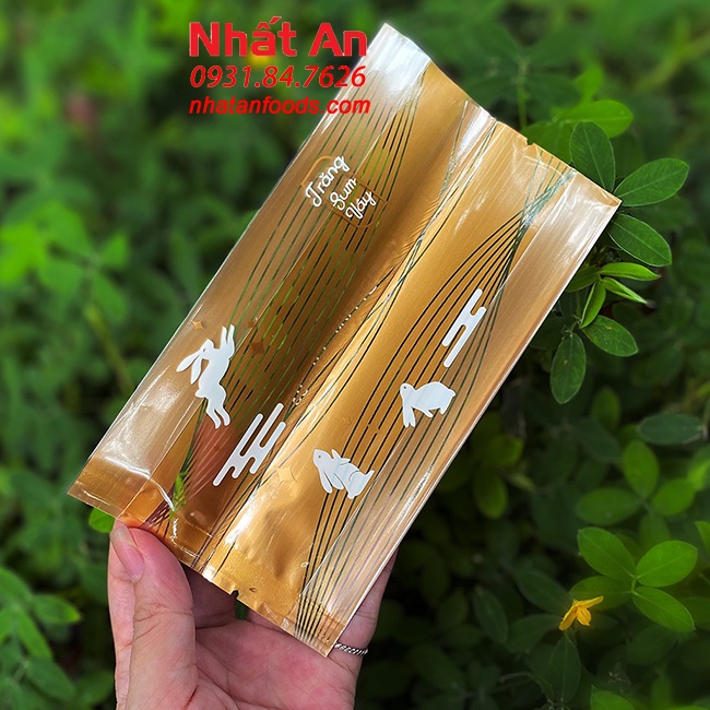 Túi hàn miệng bánh trung thu Thỏ sum vầy 150gr &amp; 200gr - 100 cái