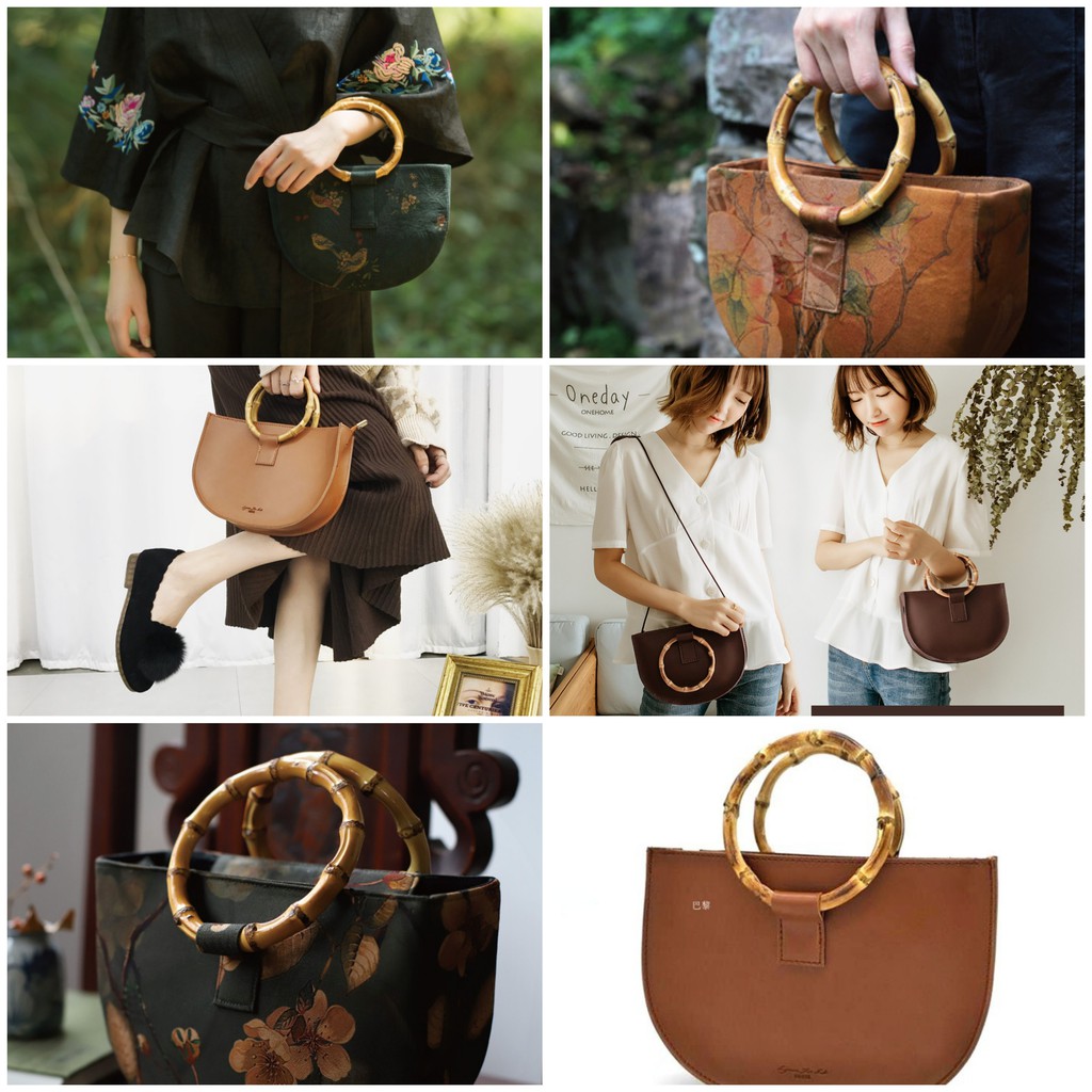 Quai Trúc 12 - 14.5cm - Phụ kiện túi (Giá bán theo cặp)