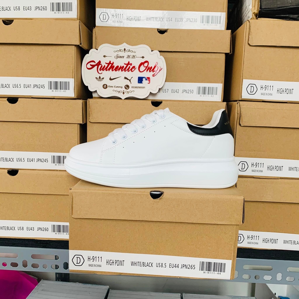 Giày Domba HIGH POINT Gót Đen Chính Hãng - H-9111