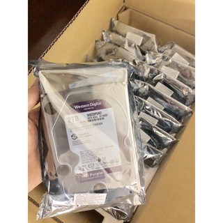 Ổ cứng HDD 2TB Western Purple ( Tím ) , Chuyên dùng cho camera Chính hãng