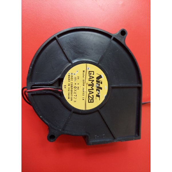 Quạt sò Nidec Gamma 29-30 24v tháo máy Nhật