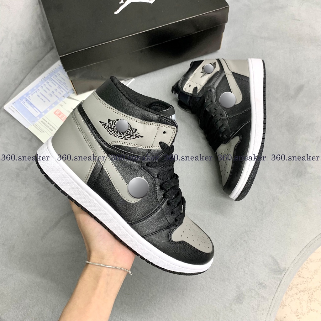 GIÀY THỂ THAO ĐEN XÁM CỔ CAO ⚡CHUẨN 1:1⚡,GIÀY SNEAKER NAM NỮ | BigBuy360 - bigbuy360.vn