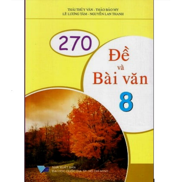 Sách - 270 Đề Và Bài Văn Lớp 8